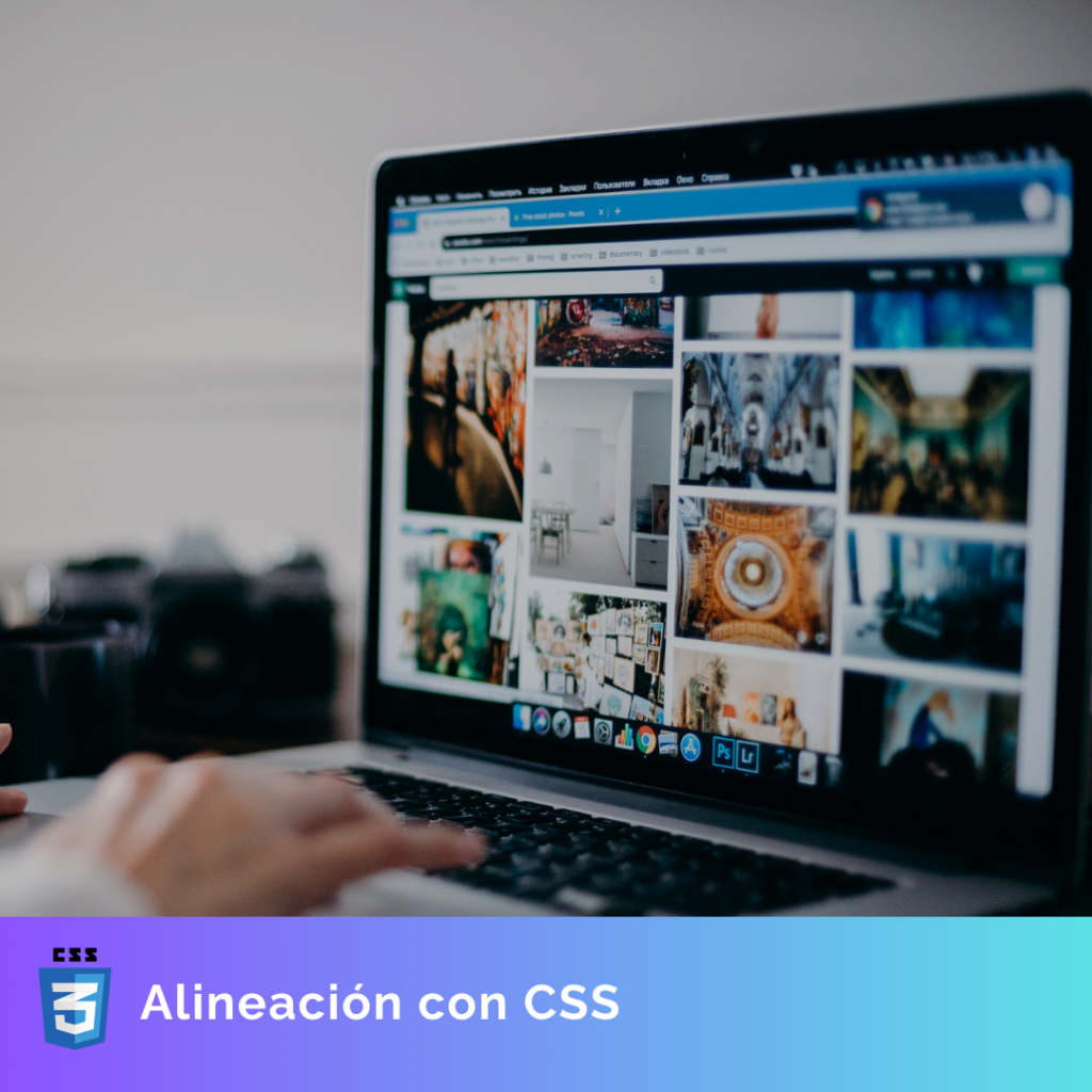 Alineación de elementos con CSS, imagen de portada